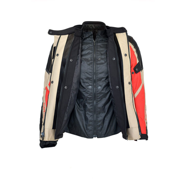 Giacca Cordura Pirinei Rosso - immagine 2