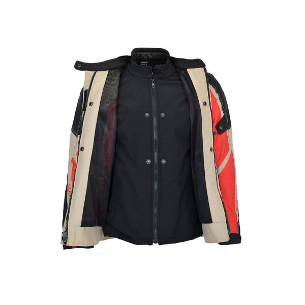 Giacca Cordura Pirinei Rosso - immagine 3